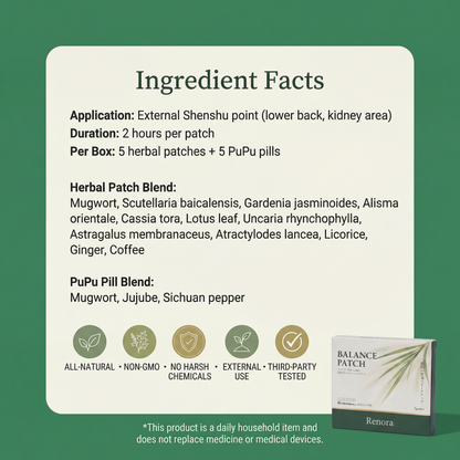 Herbal Balance Patch