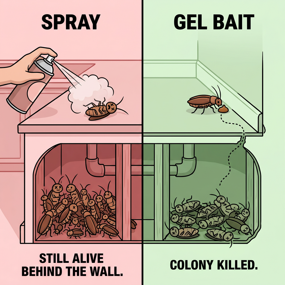 Your Spray Only Kills The Ones You Can See