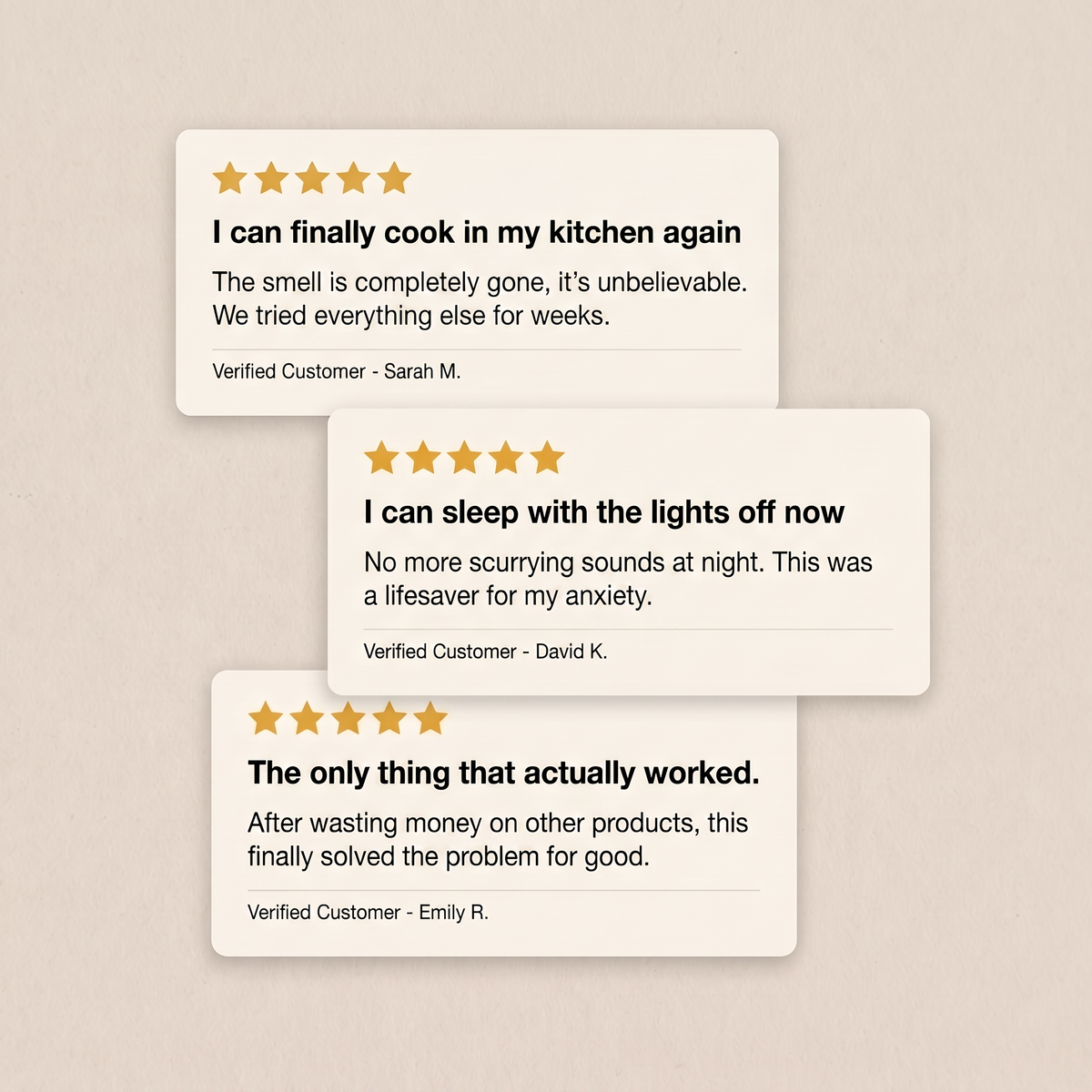 The Reviews Read Like My Story, Not A Product Page
